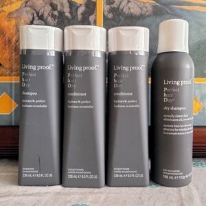 Set of Living Proof Perfect Hair Day Wash Duo + FREEBIE